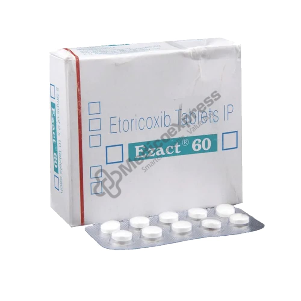 Ezact 60mg Tablet 10'S