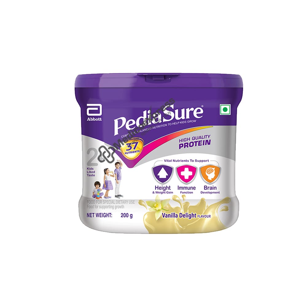 Pediasure Vanilla Delight Powder - Jar 200 gm