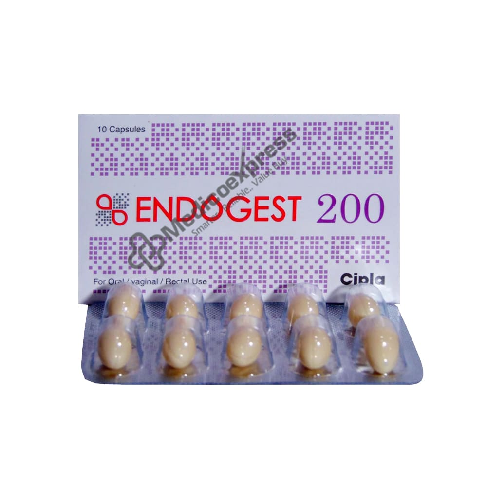 Endogest 200 Capsule 10's