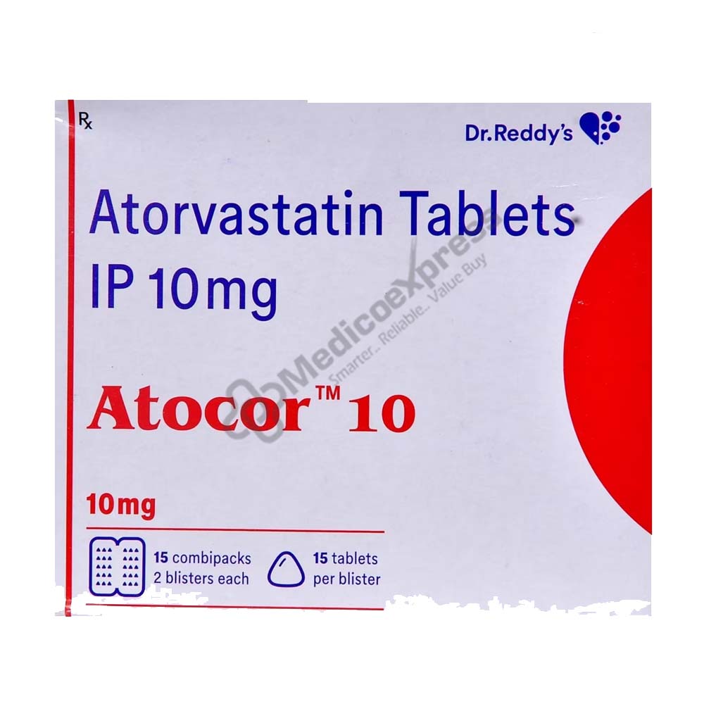 Atocor 10 mg Tablet 15's
