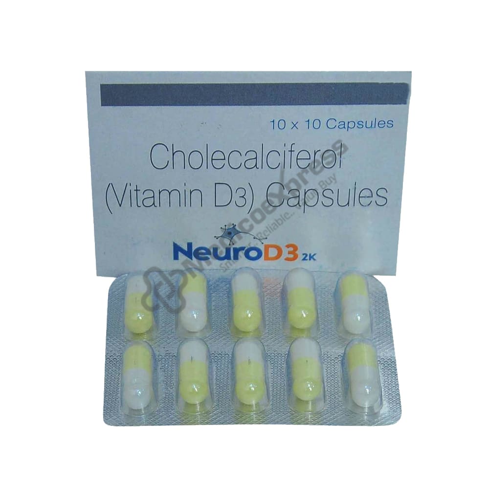 Neuro D3 2K Capsule 10'S