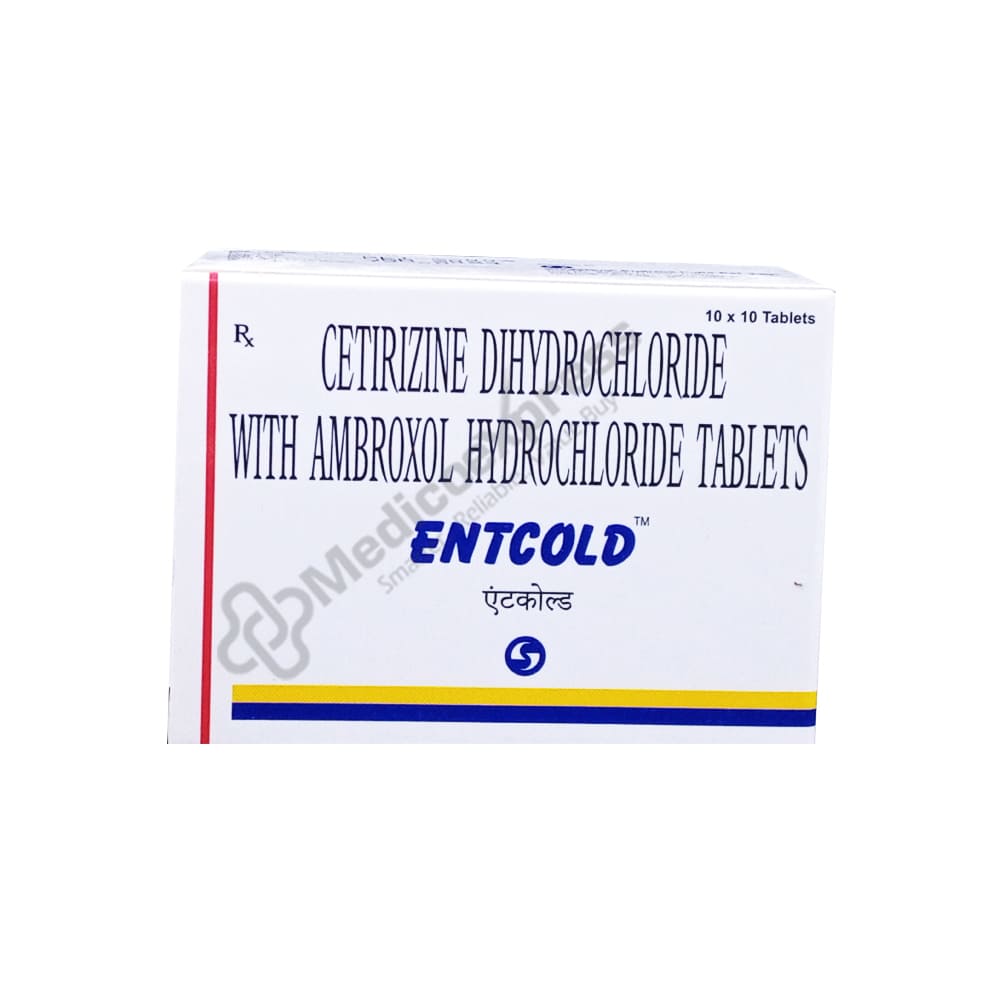 Entcold Tablet 10's