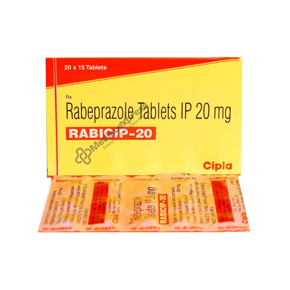 Rabicip 20 Tablet 15's