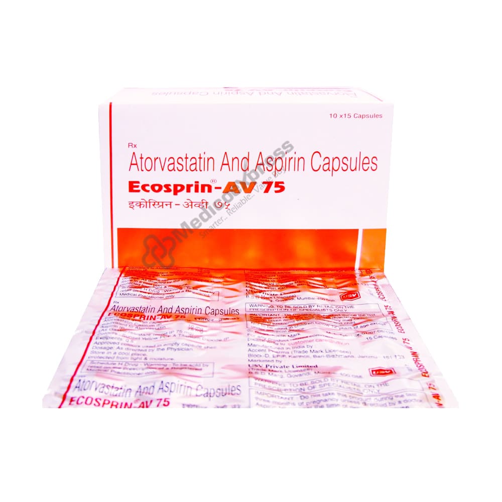 ECOSPRIN AV 75MG CAP 15S