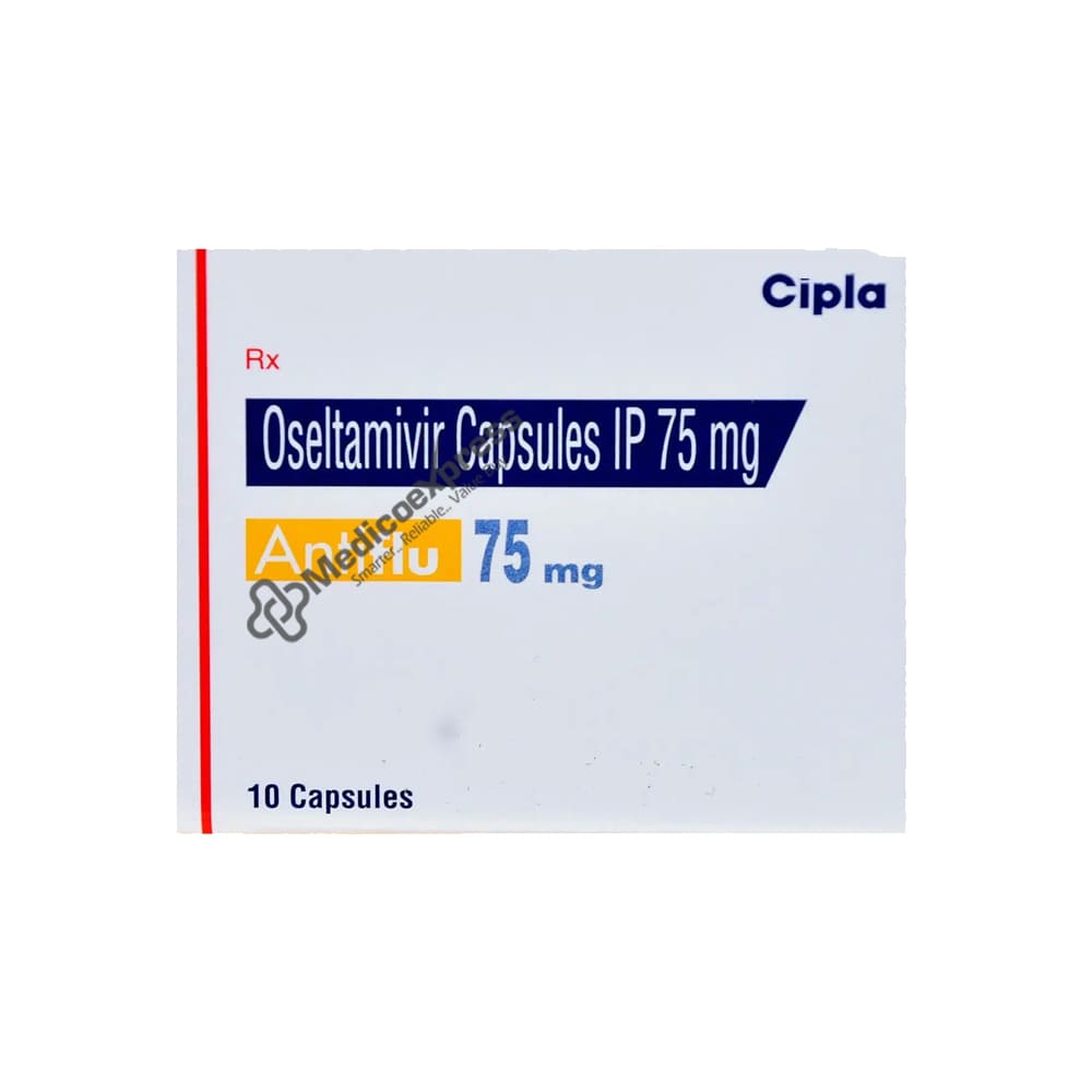 Antiflu 75 mg Capsule 10's