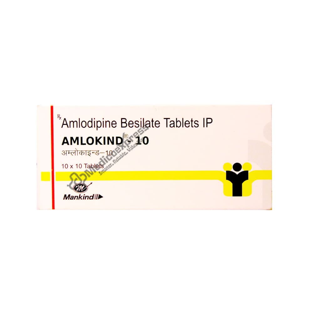 Amlokind 10mg Tablet