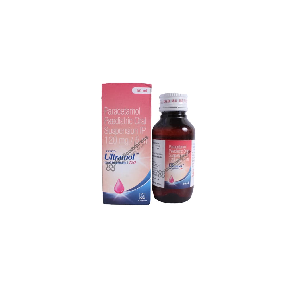Ultramol 120 Paediatric Oral Suspension 60 ml