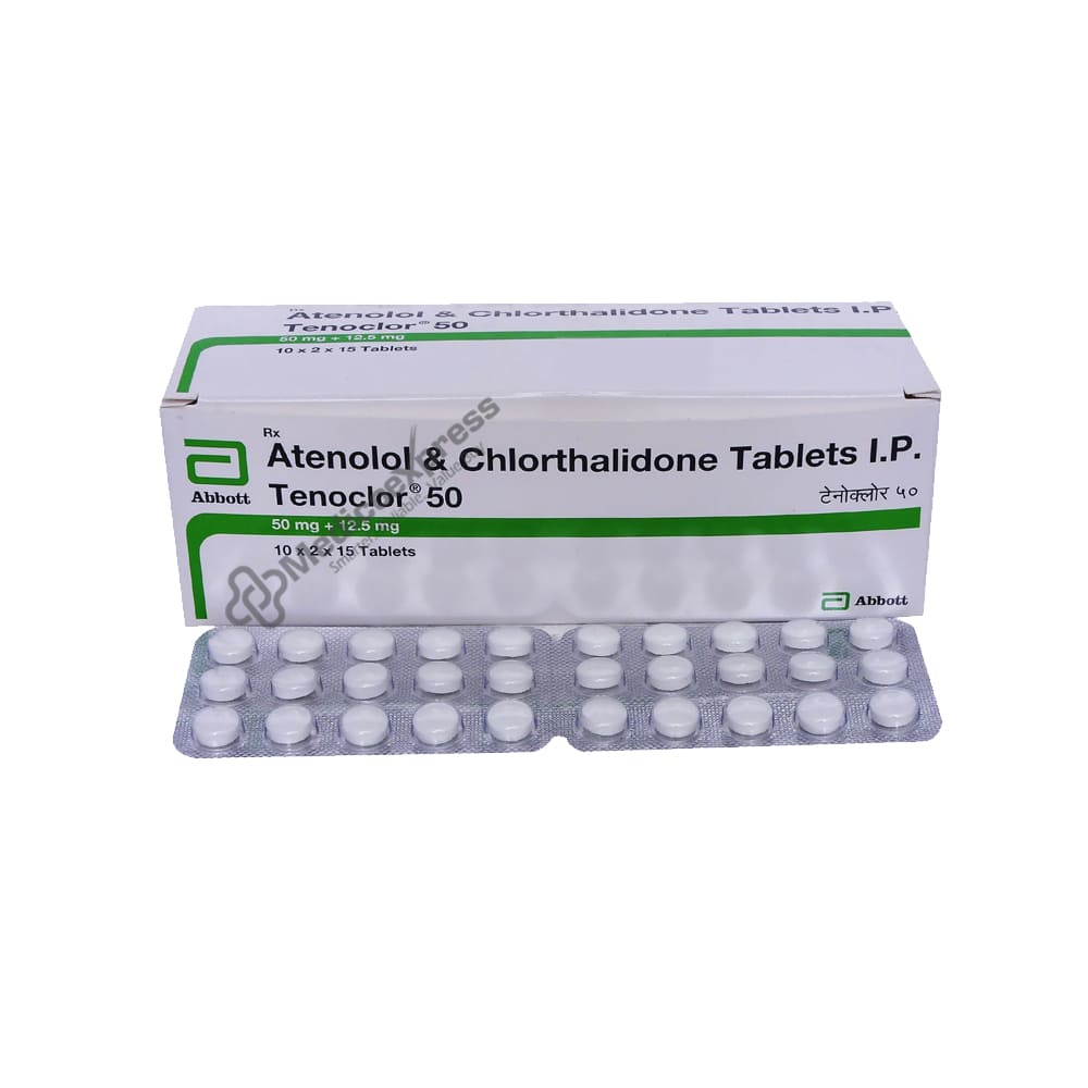Tenoclor 50 Tablet 15's