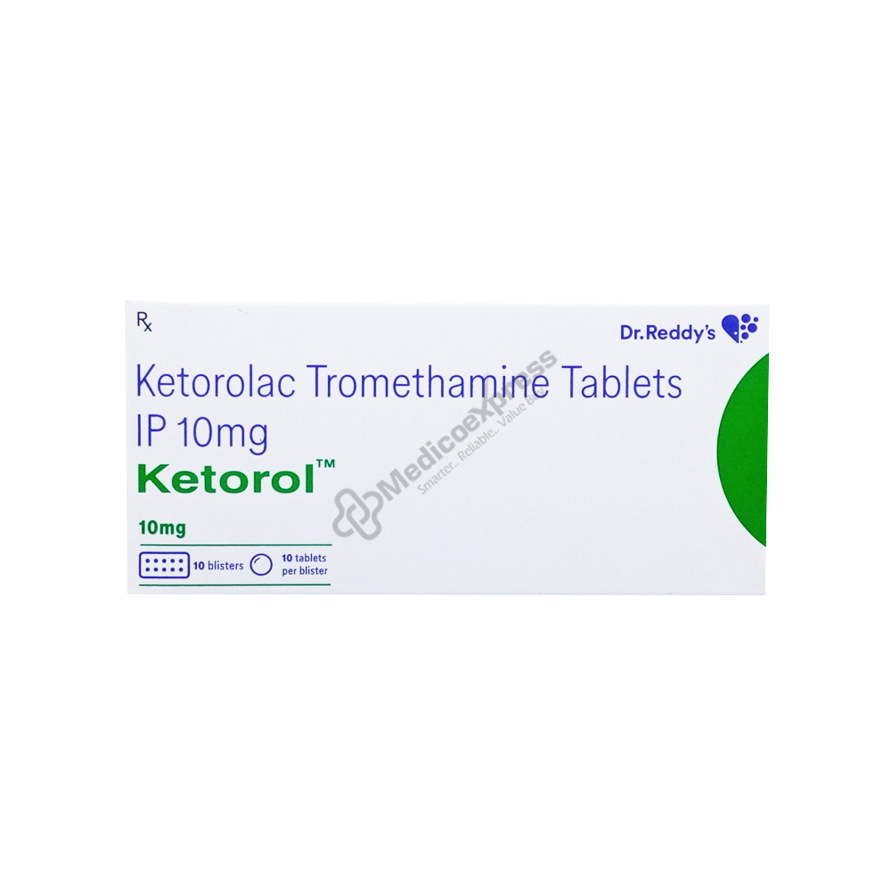 Ketorol 10 Tablet 10's