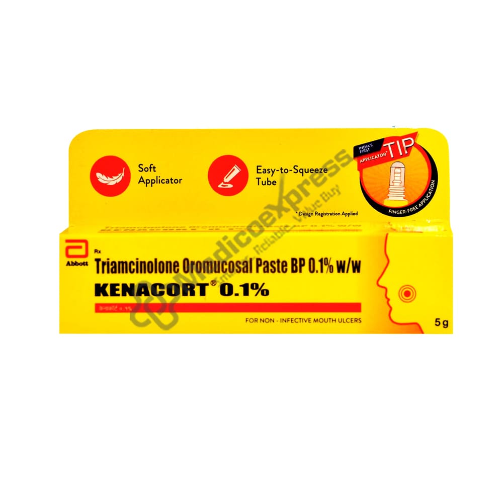 Kenacort 0.1% Oral Paste 5gm