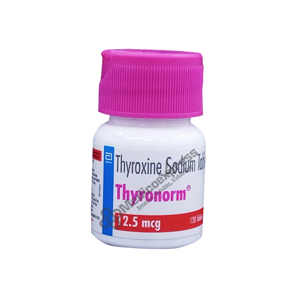 Thyronorm 12.5 mcg Tablet 120's