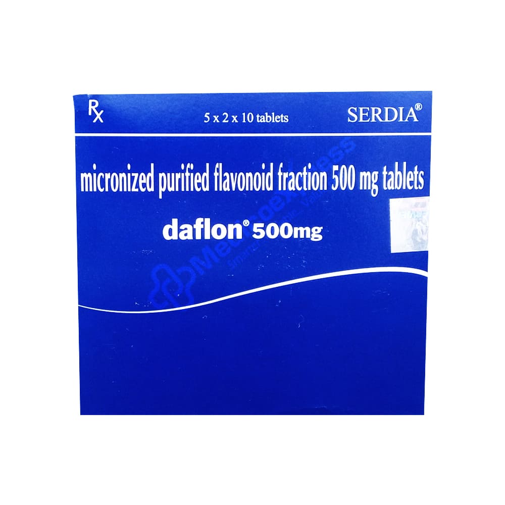 Daflon 500 mg Tablet 10's