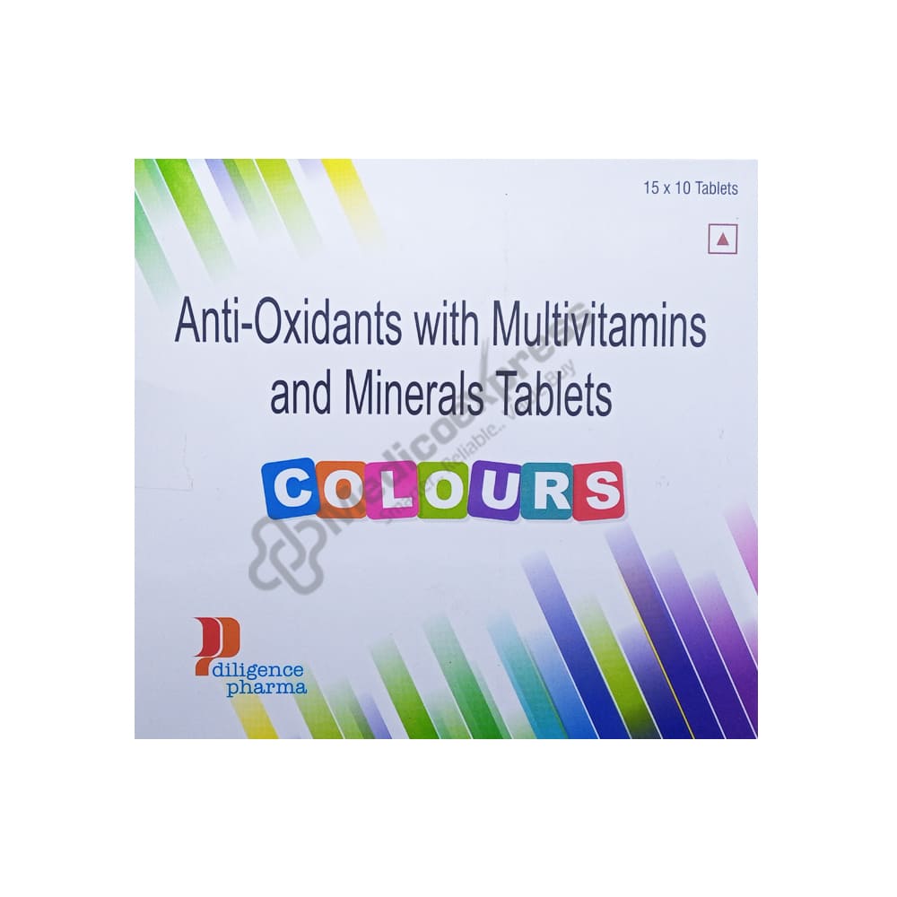Colours tab (health suppliment)