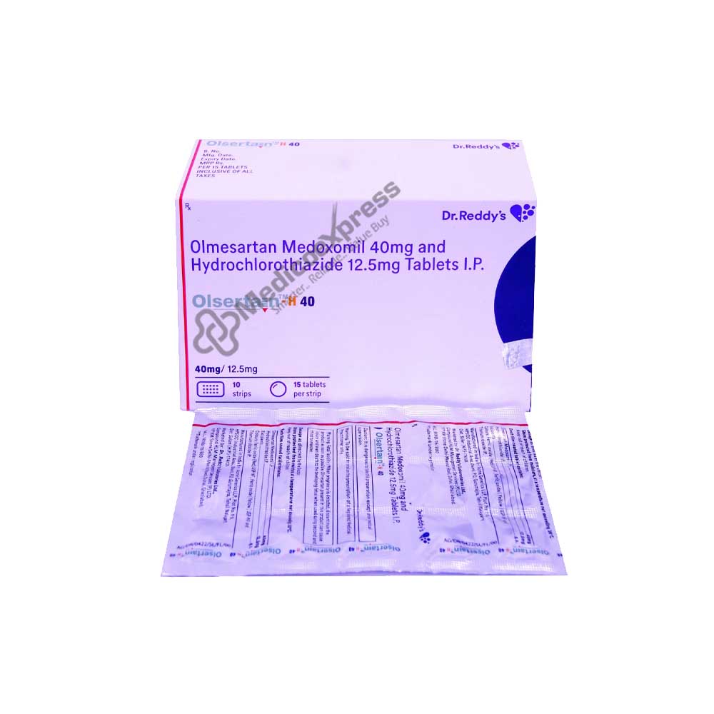 Olsertain H 40mg Tablet 15's