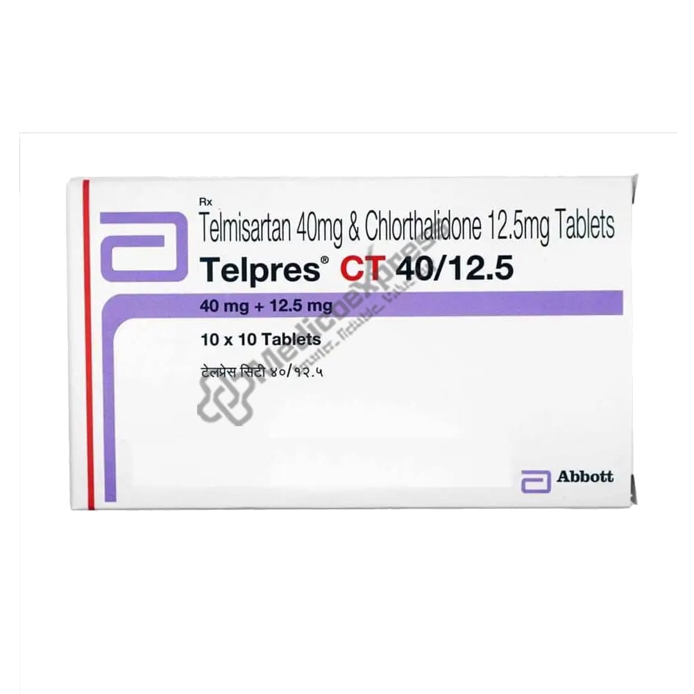 Telpres Ct 40/12.5 Tablet 15's