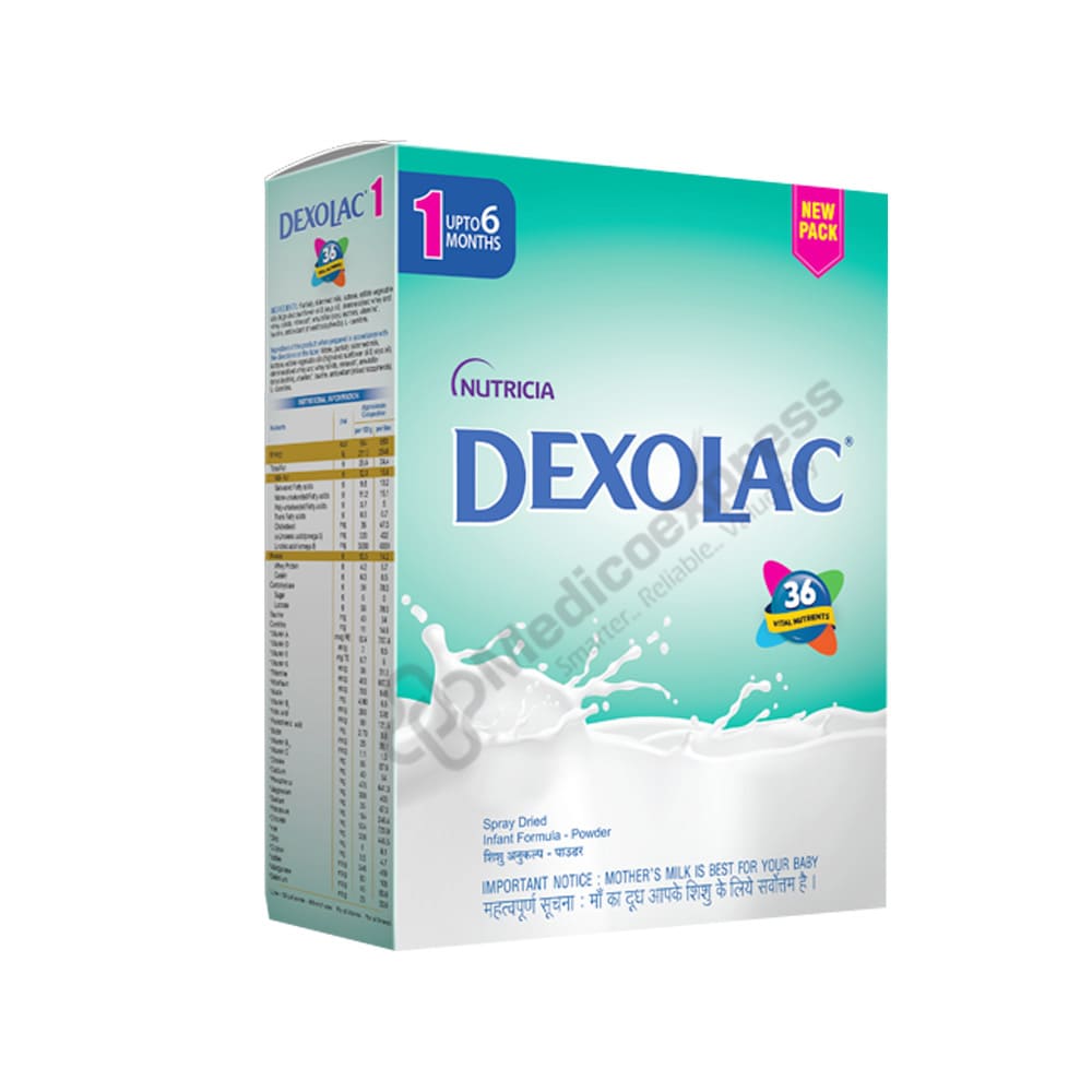 Dexolac 1 infant formula refill pack 400gm