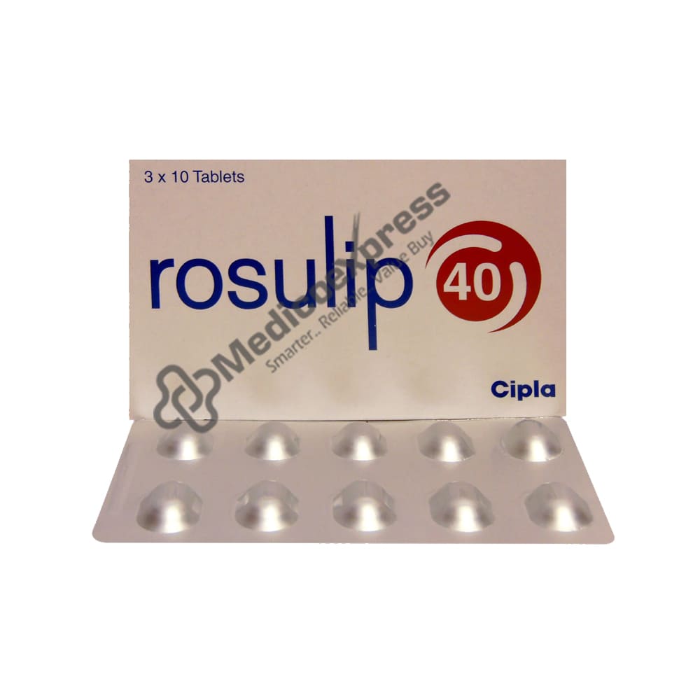 Rosulip 40mg Tablet 10's
