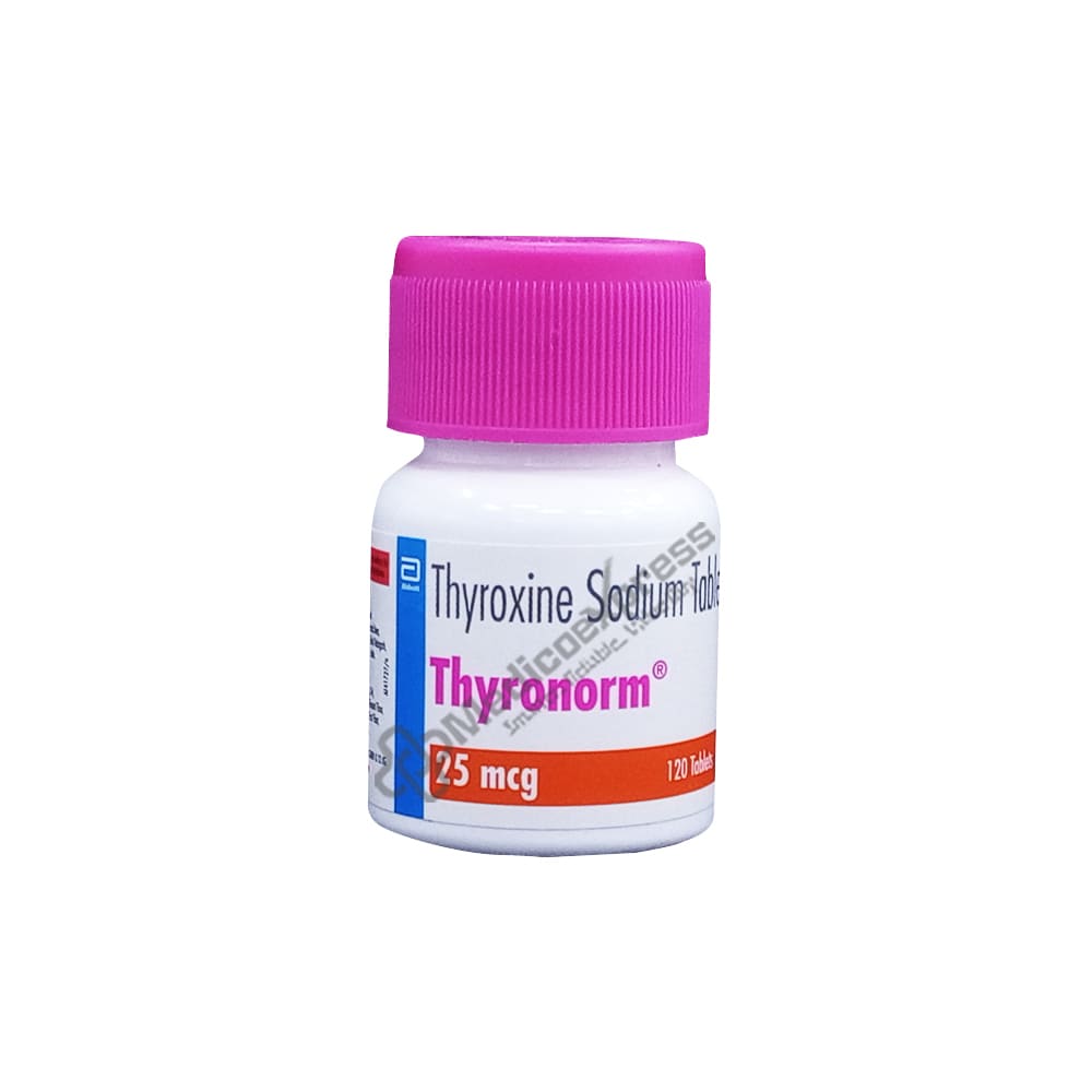 Thyronorm 25mcg Tablet 120's