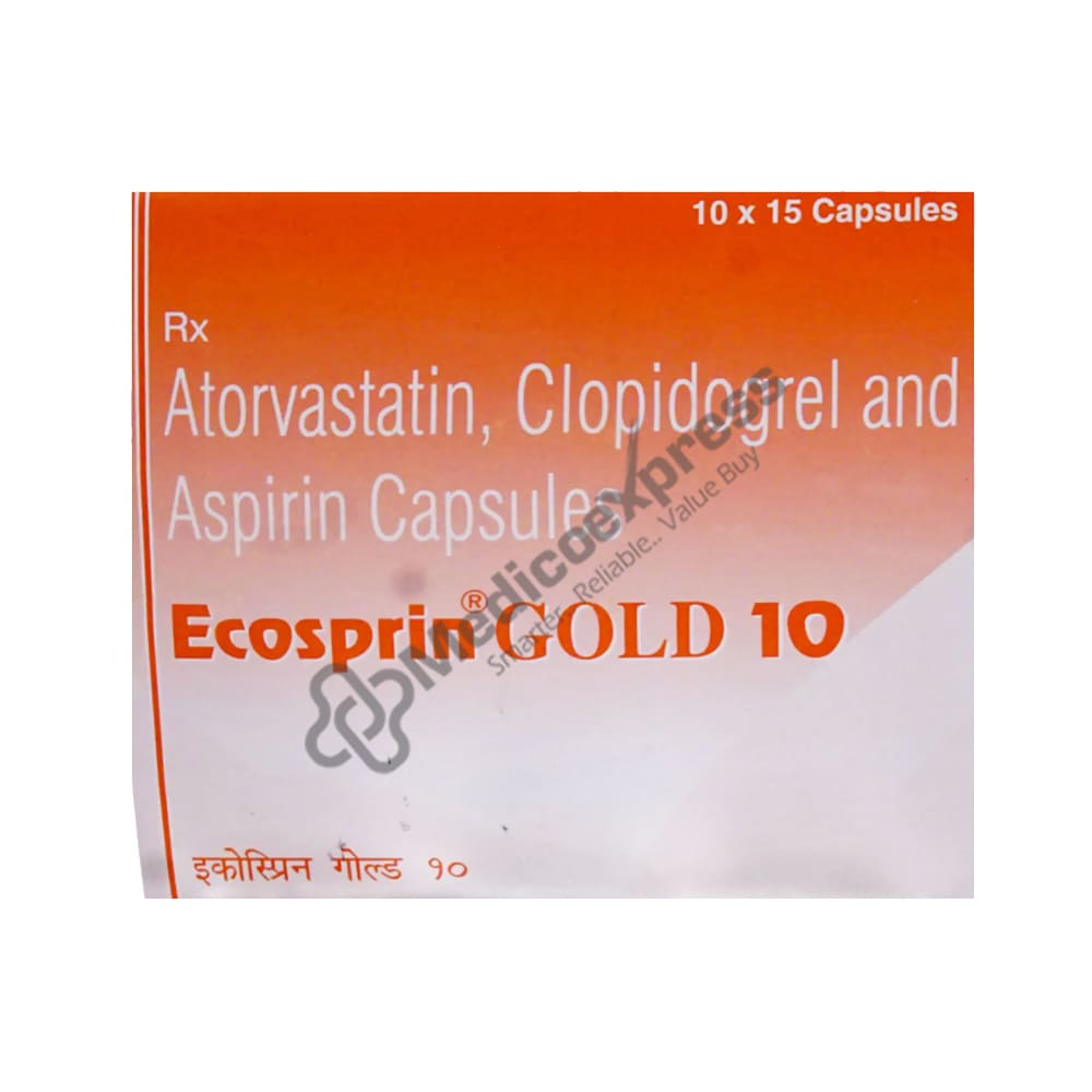 Ecosprin Gold 10mg Capsule 15's