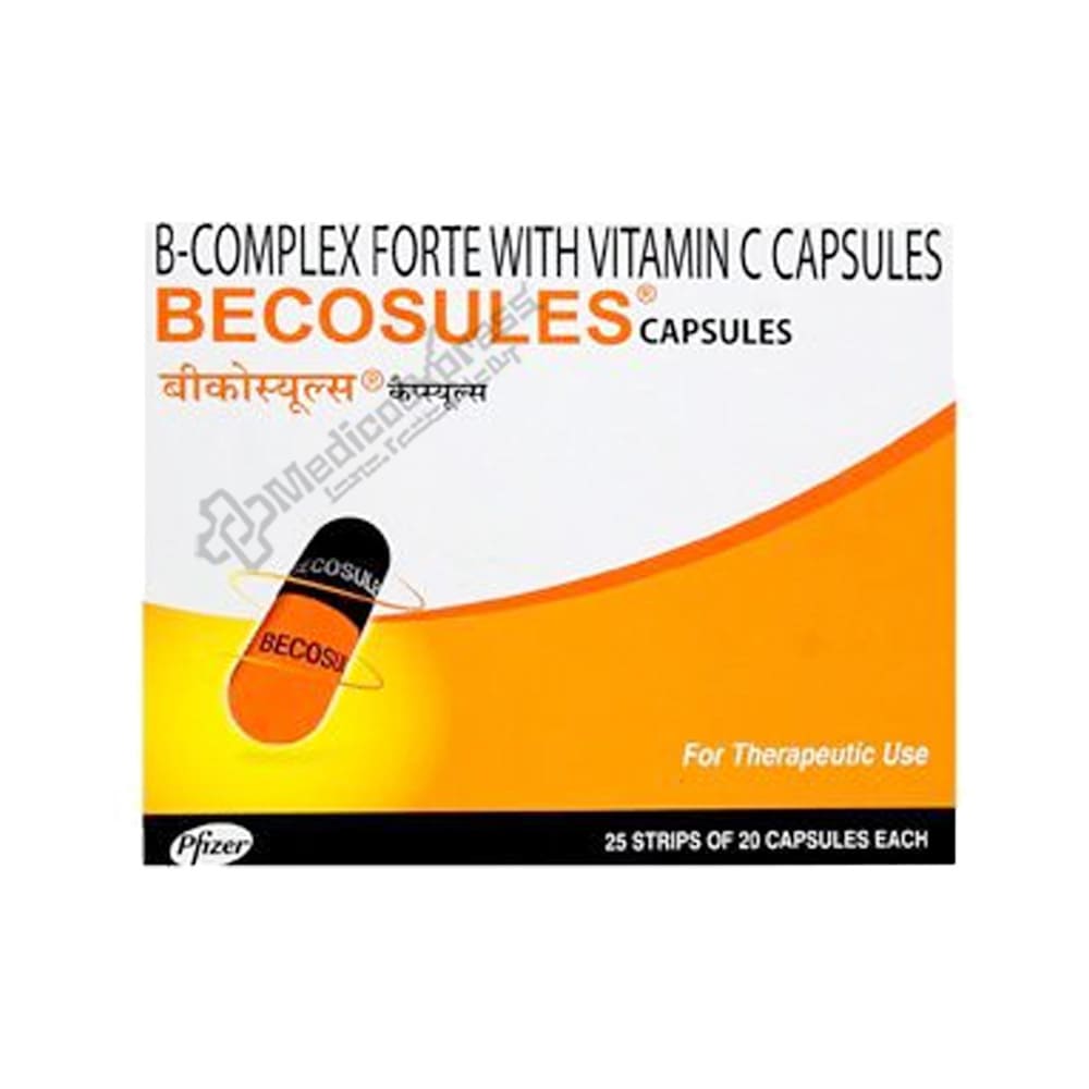 Becosules Capsules 20’S