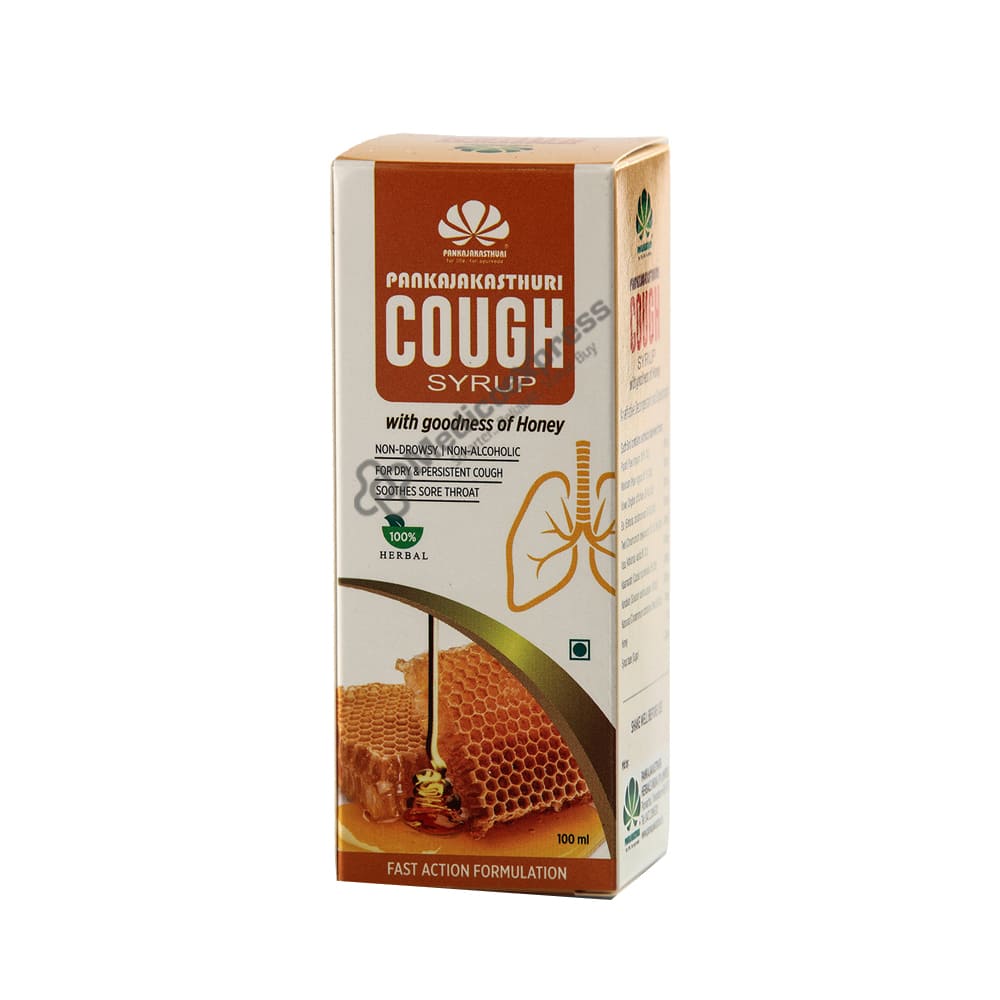 Pankajakasthuri Cough Honey Syrup, 100 ml