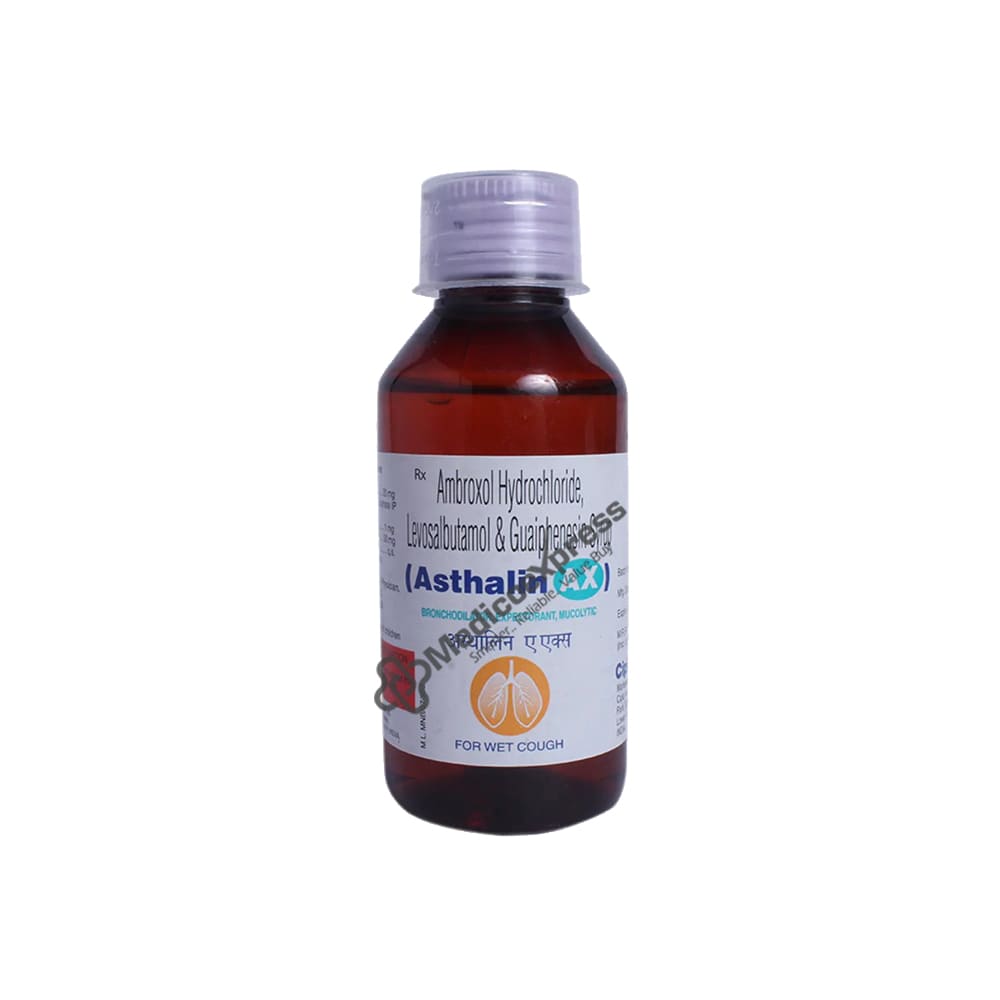 Asthalin AX Syrup 100 ml