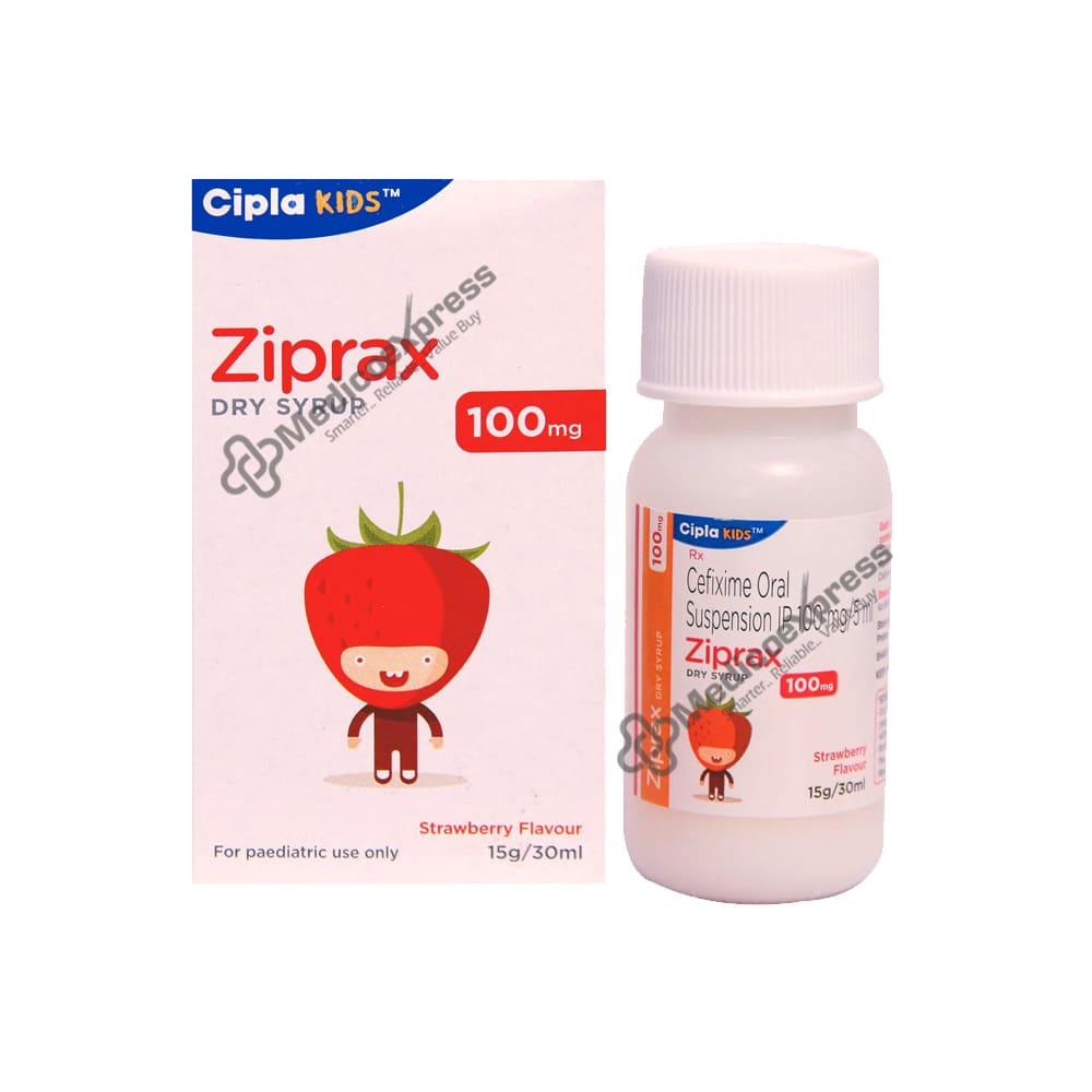 Ziprax 100 Dry Syrup 30 ml