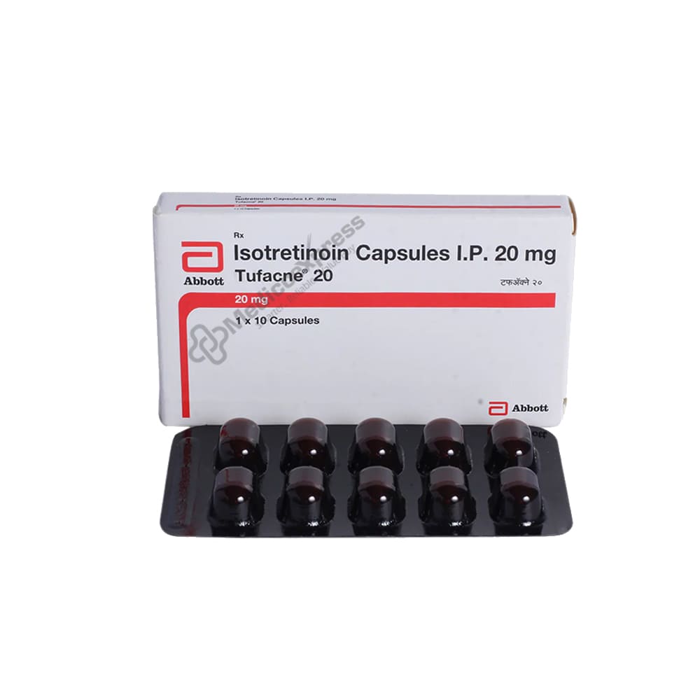 Tufacne 20mg Capsule 10's