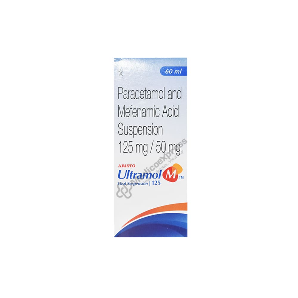 Ultramol M 125 Oral Suspension 60ml