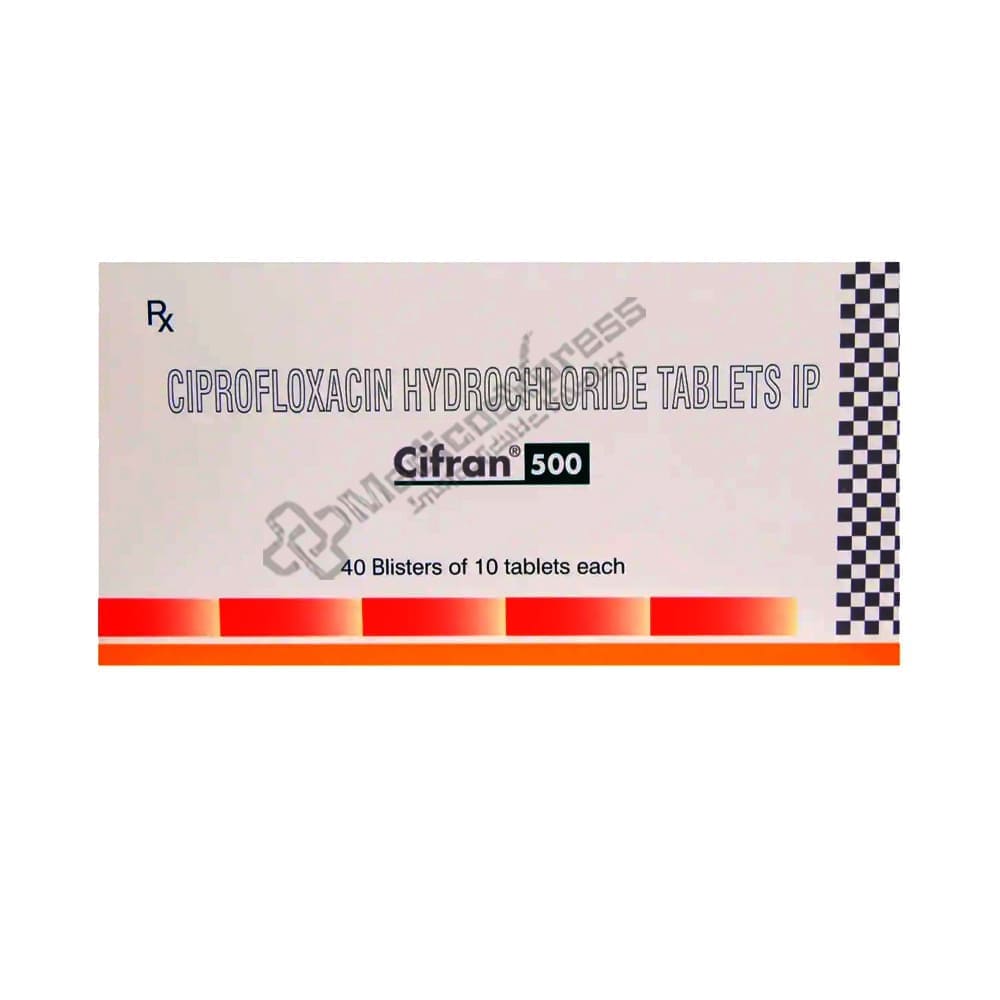 Cifran 500 Tablet 10's