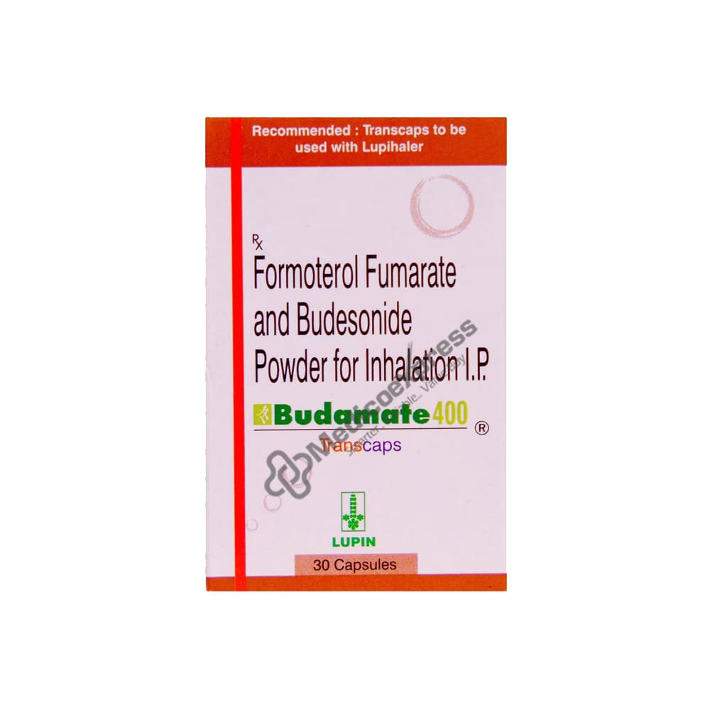 Budamate 400 Transcaps 30's