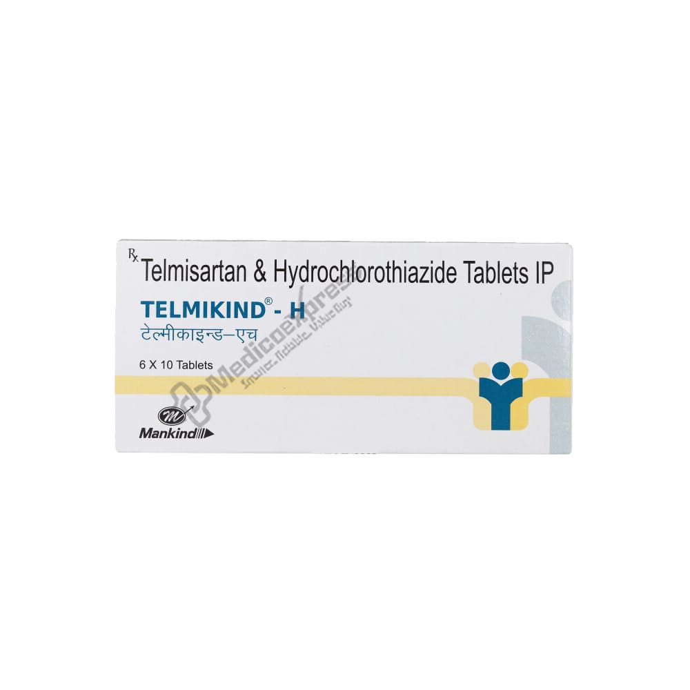 Telmikind H Tablet 10's