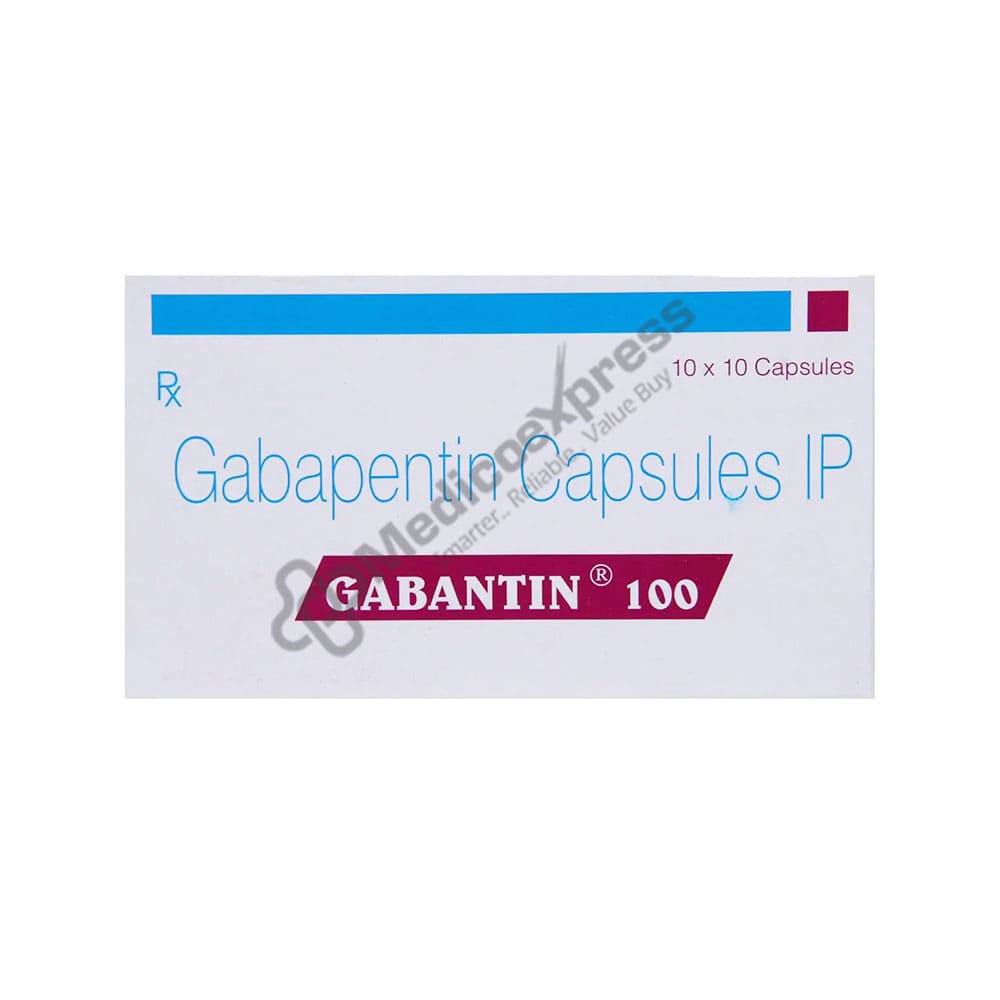Gabantin 100mg Capsule 10'S
