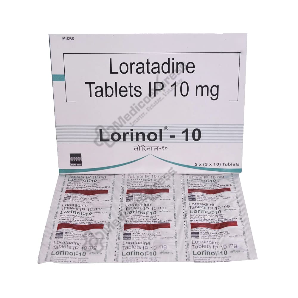 Lorinol 10 Tablet 10's