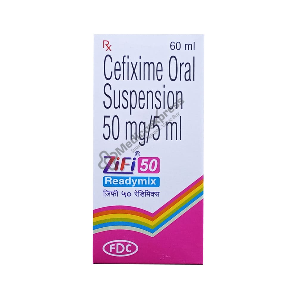 Zifi 50mg Readymix Suspension 50ml