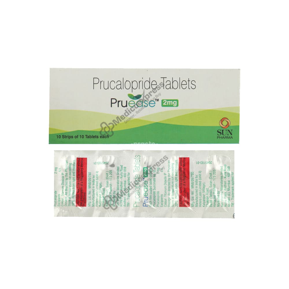 Pruease 2mg Tablet 10's