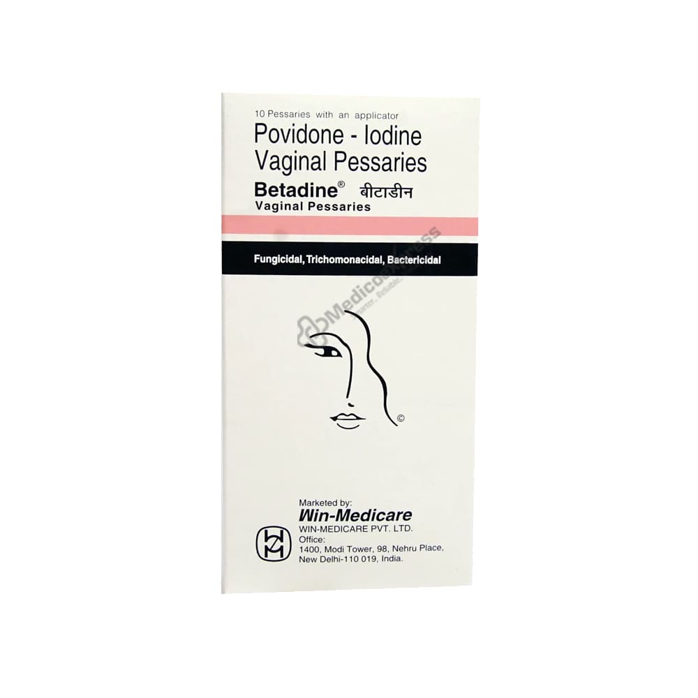 Betadine Vaginal Pessaries 10's