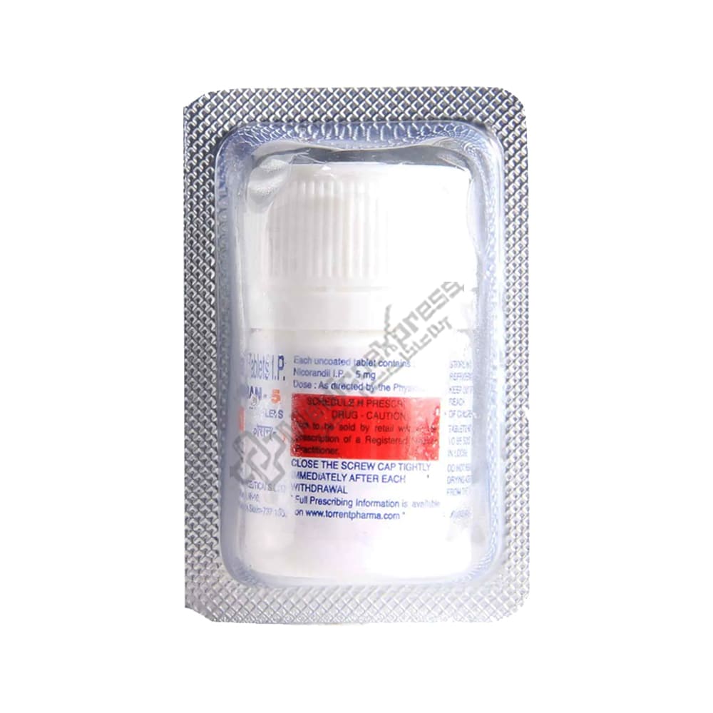 Nikoran 5 Tablet 20's