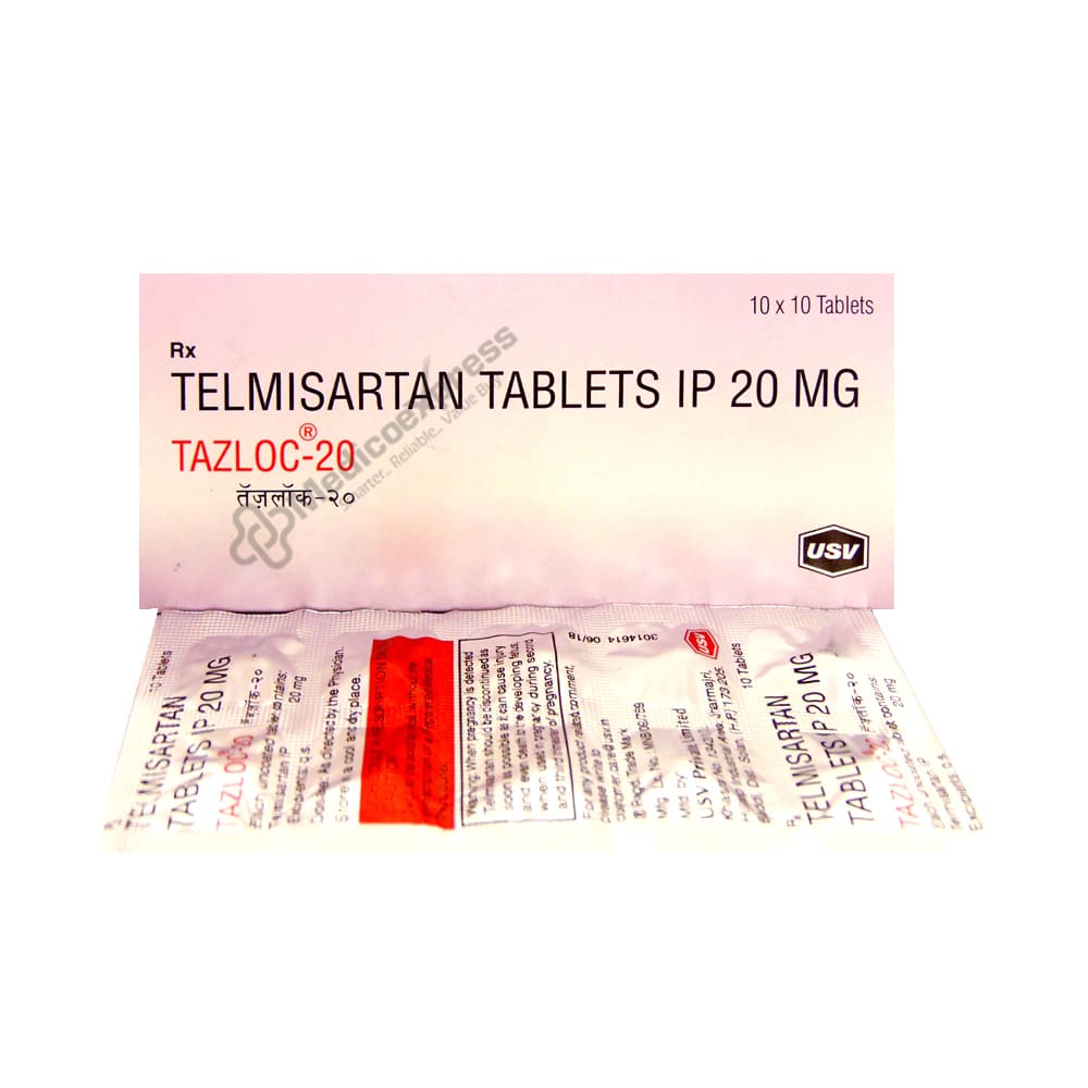 Tazloc 20 Tablet 10's
