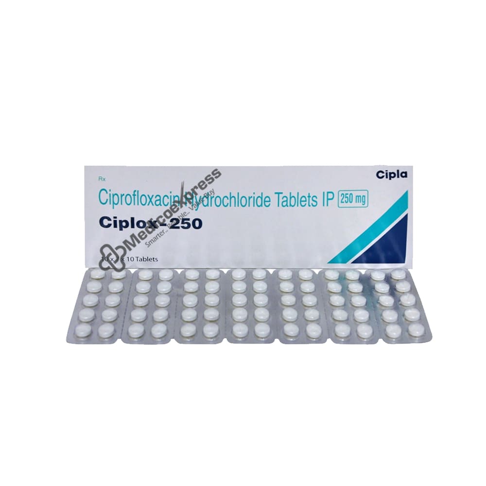 Ciplox 250mg Tablet 10's
