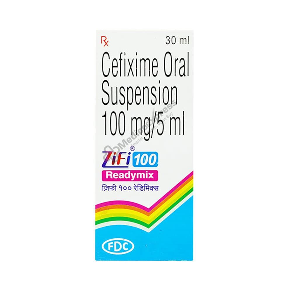 Zifi 100mg Bottle Of 50ml Readymix Suspension