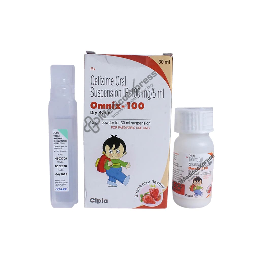 Omnix 100mg Dry Syrup 30ml