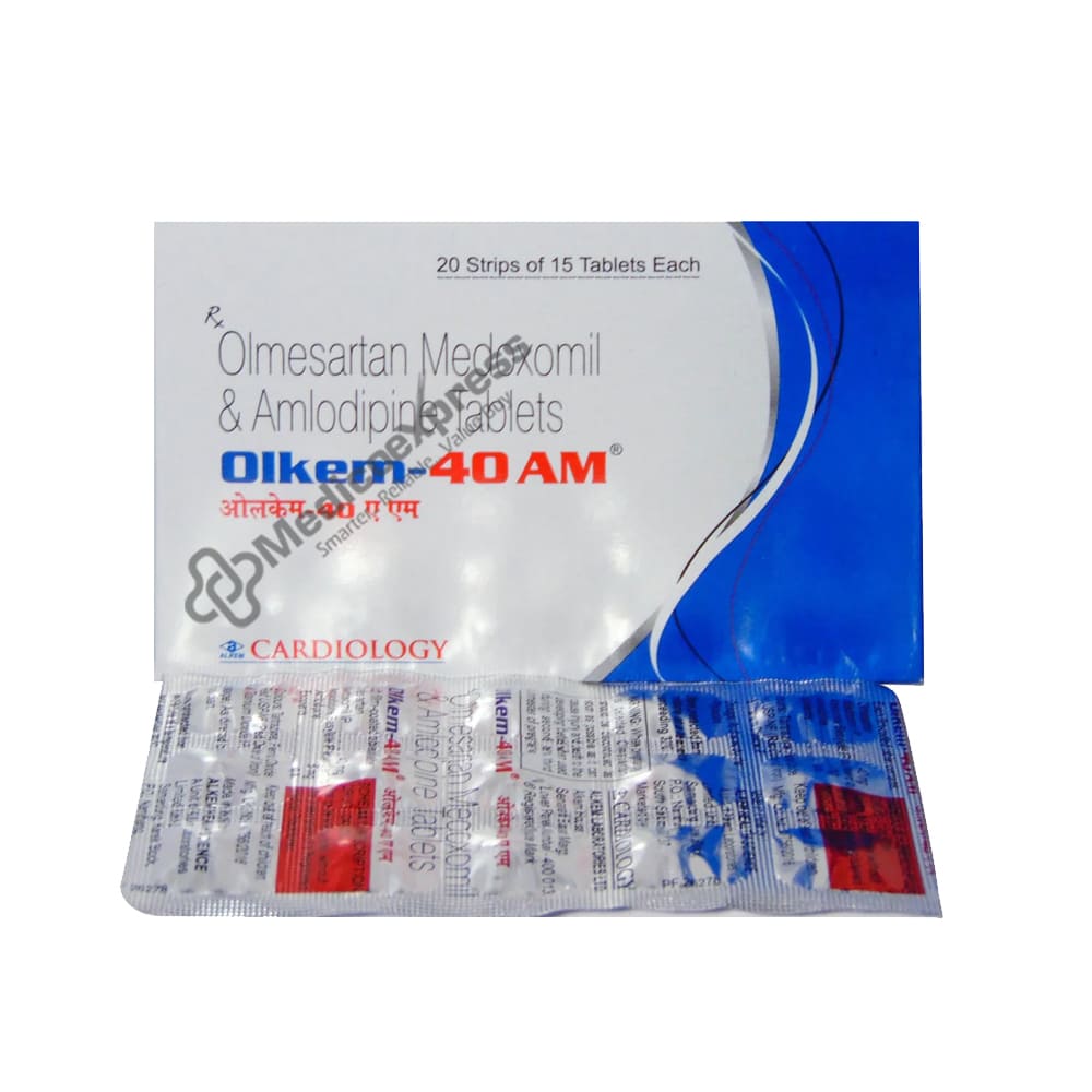 Olkem Am 40mg Tablet 15's