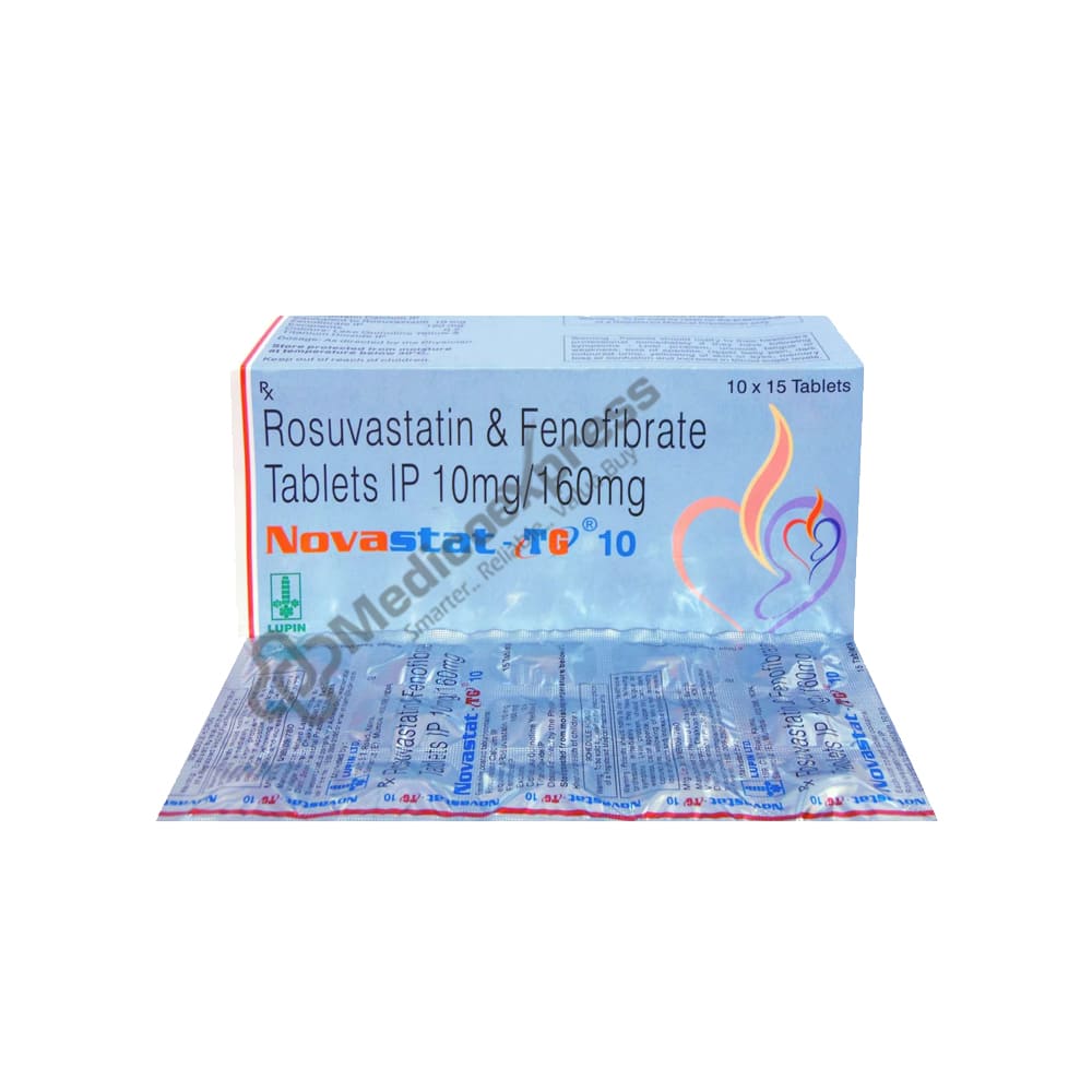 Novastat Tg 10 mg  Tablet 15's