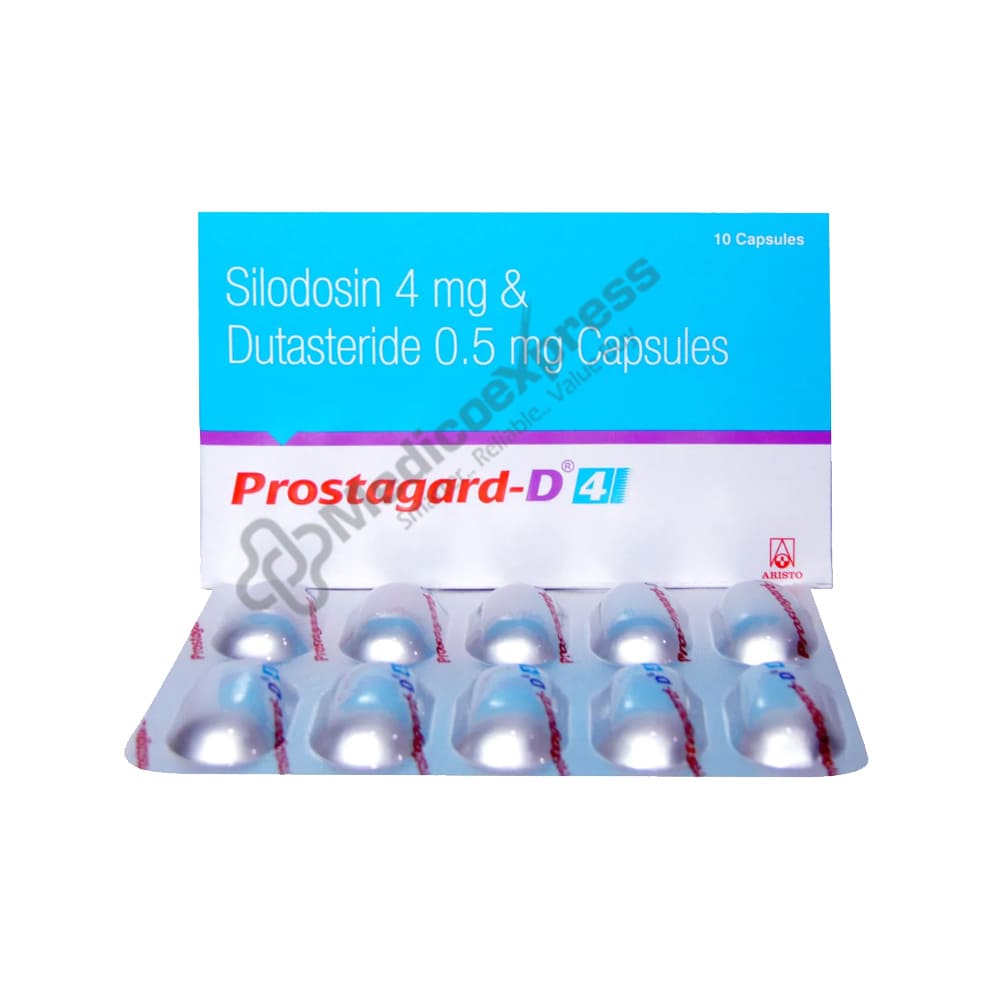 Prostagard D 4 Capsule 10's