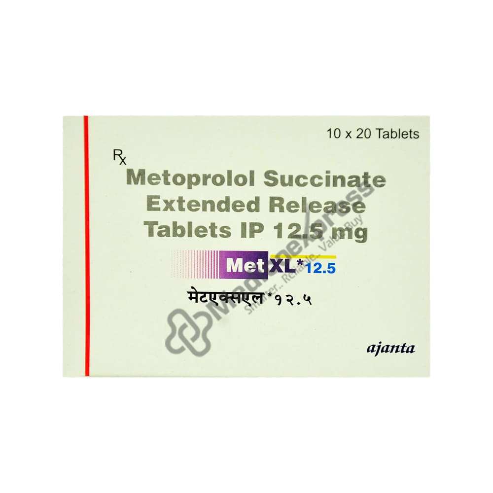 Met Xl 12.5 Tablet 20's