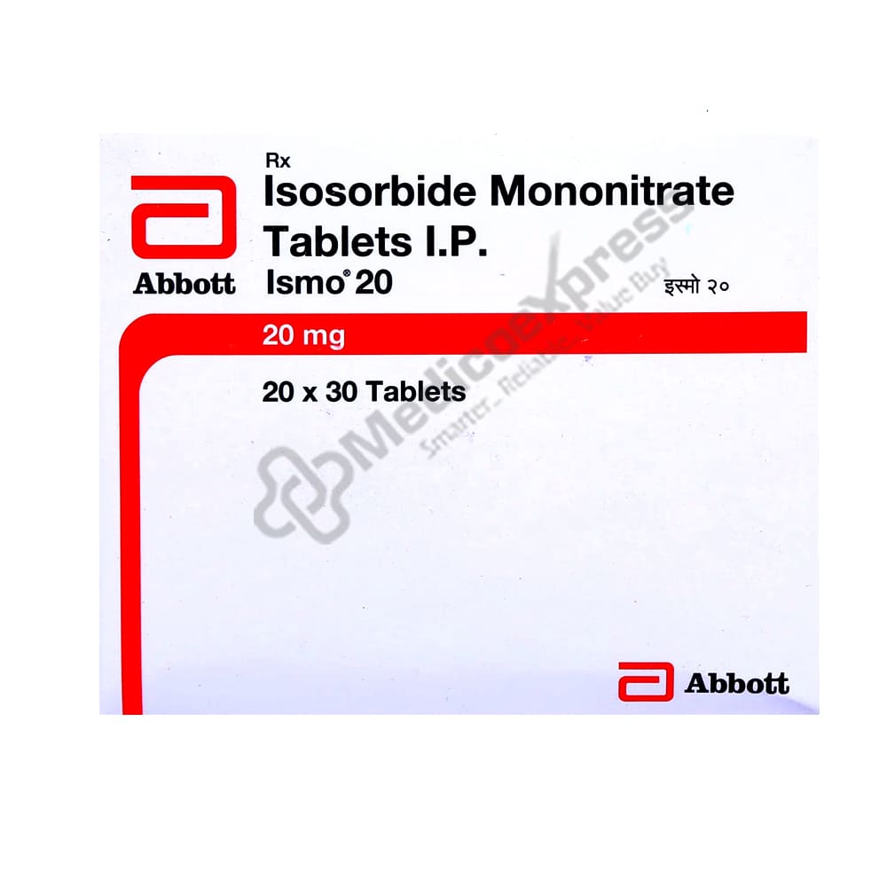 Ismo 20 Tablet 30's