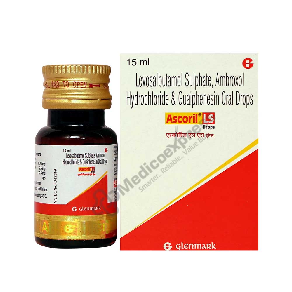 Ascoril Ls Oral Drops 15 ml