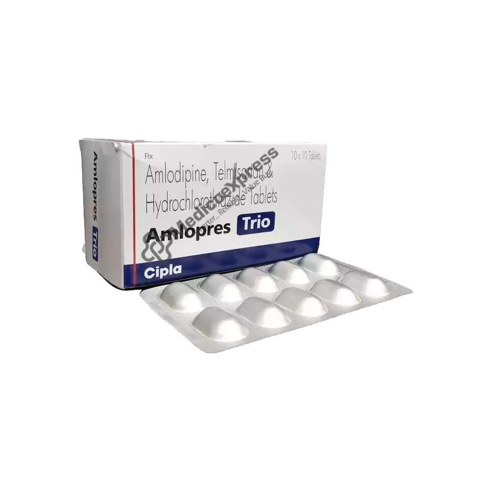 Amlopress Trio Tablet 10's