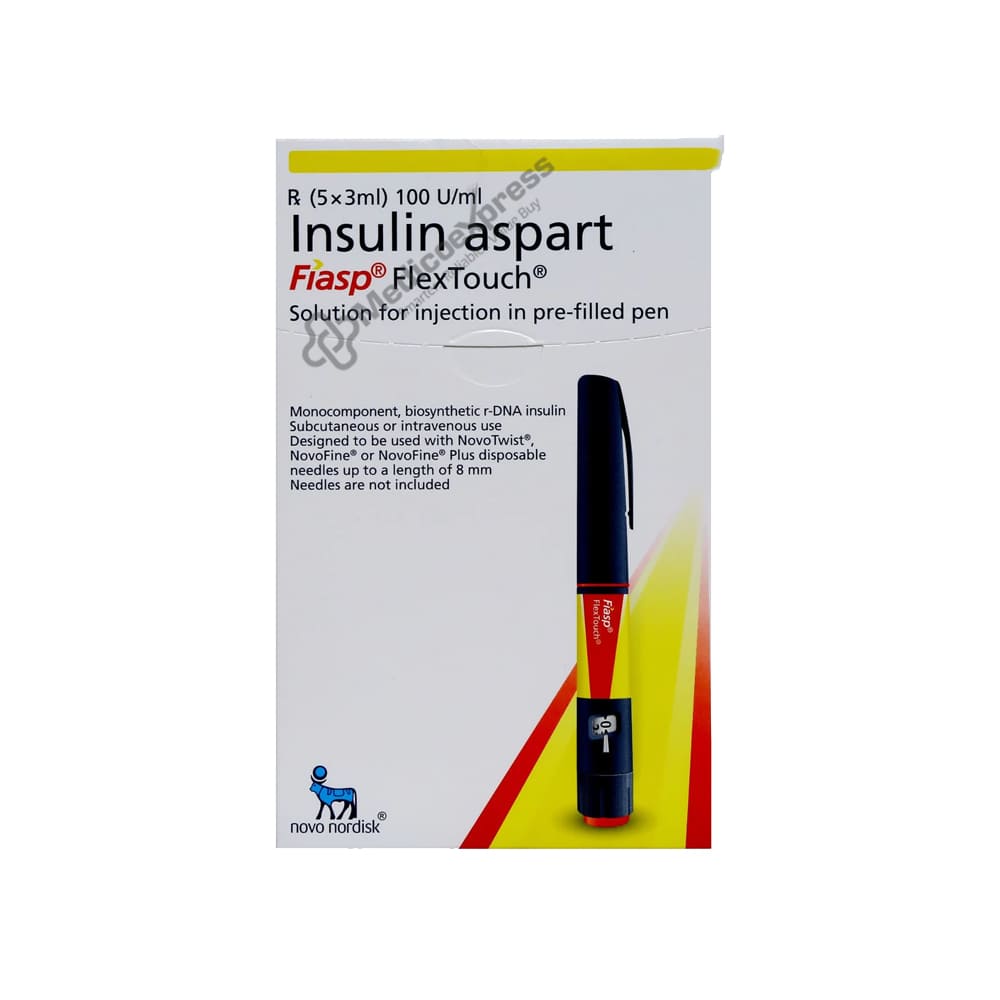 Fiasp Flextouch 100Iu/ml Injection 3 ml